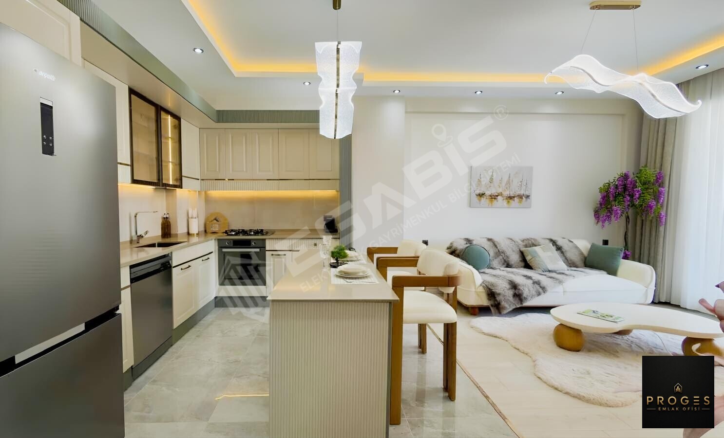 PROGES'TEN AYAŞ MH LÜX SİTEDE SATILIK 1+1