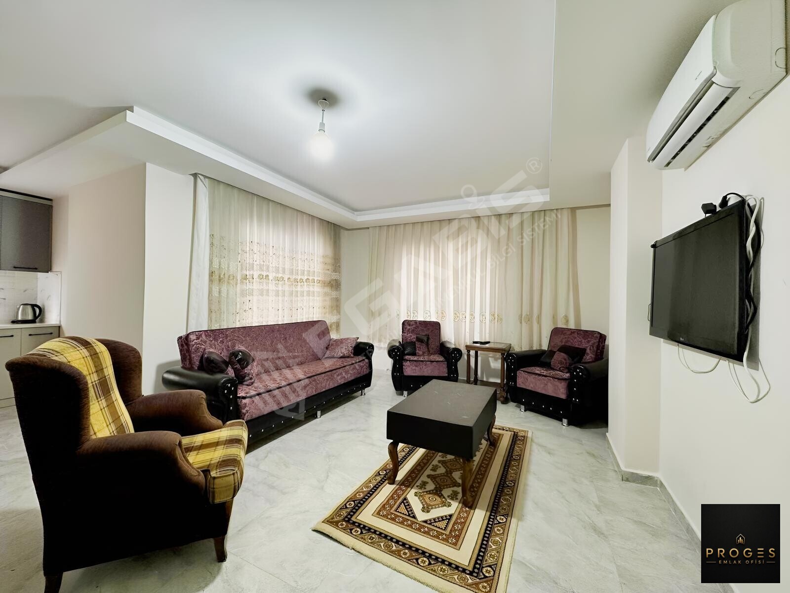 PROGES'TEN KİRALIK 2+1 HAVUZ MANZARALI DAİRE - 2