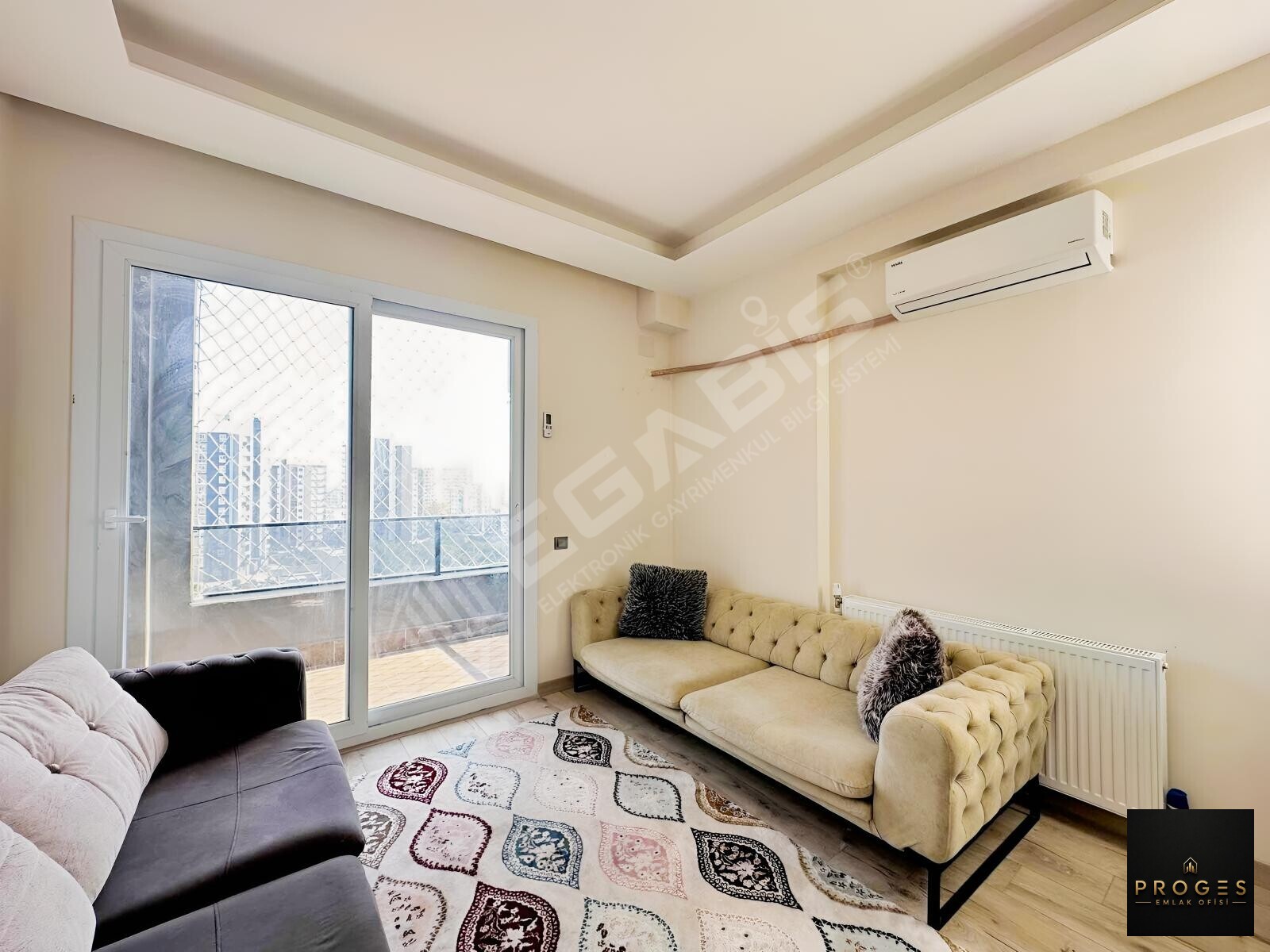 PROGES'TEN SATILIK 1+1 EŞYALI DAİRE