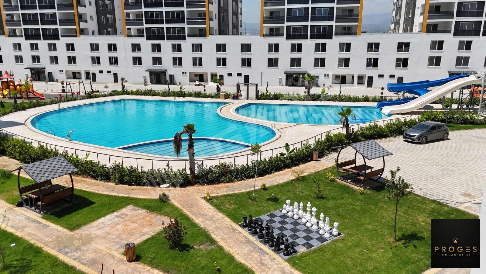 PROGES'TEN TÖMÜK MAH SOSYAL ALANI BOL 60M2 NET 1+1 KİRALIK - 3