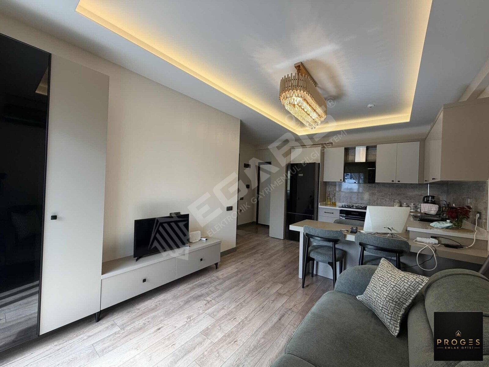 PROGES'TEN ARPAÇBAHŞIŞ MH KISMI EŞYALI SATILIK 1+1 - 3