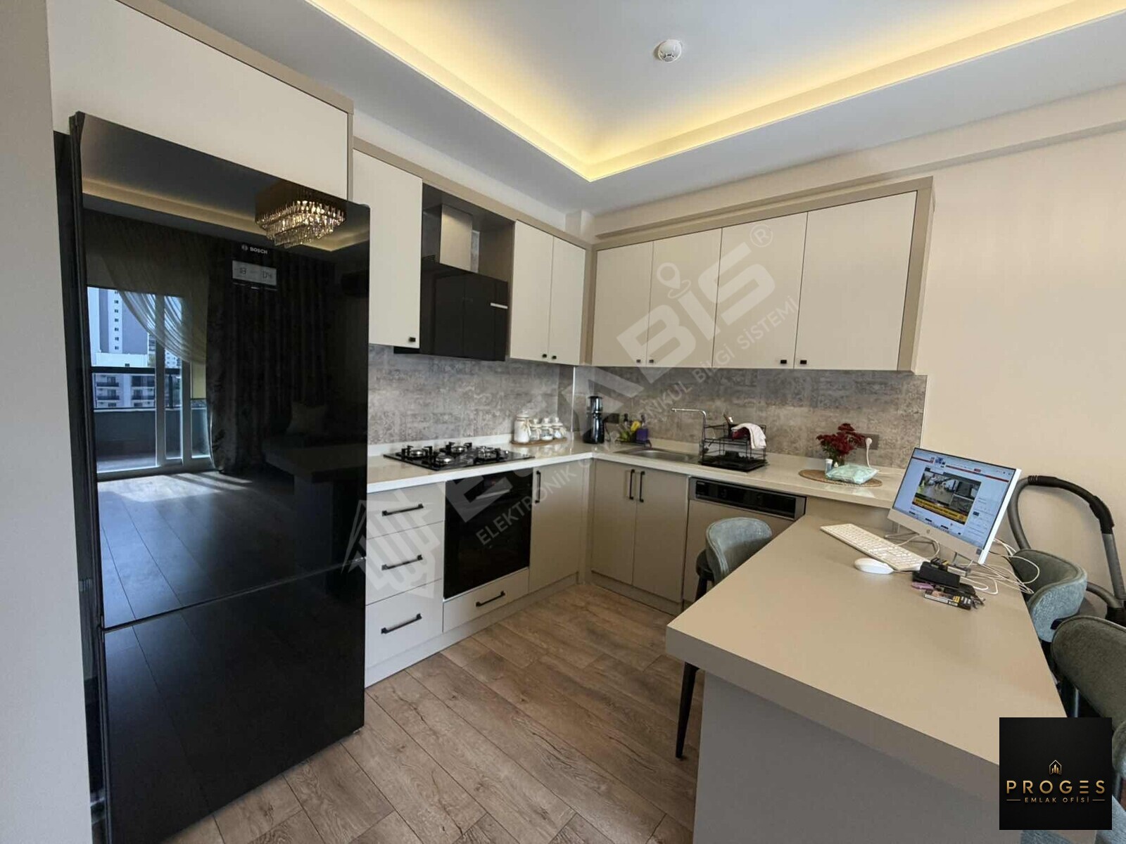 PROGES'TEN ARPAÇBAHŞIŞ MH KISMI EŞYALI SATILIK 1+1 - 6