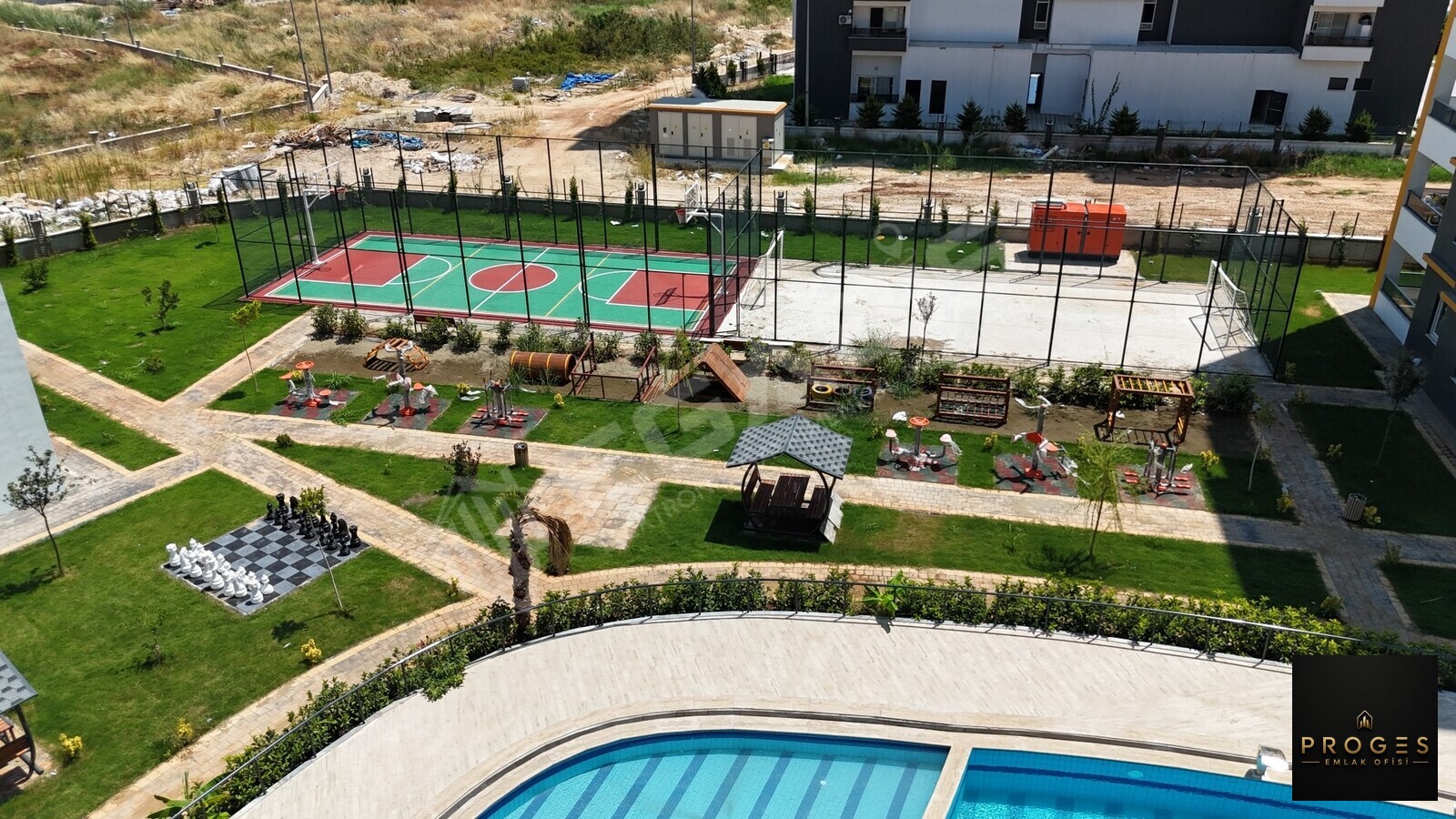 PROGES'TEN FULL SOSYAL DONATILI 1+1 TATİL KÖYÜ FIRSATT DAİRE - 6