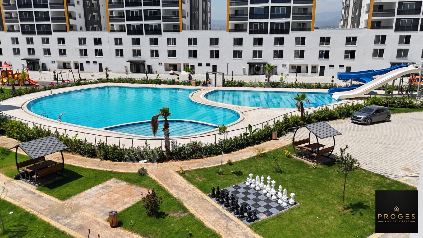 PROGES'TEN FULL SOSYAL DONATILI 1+1 TATİL KÖYÜ FIRSATT DAİRE - 9