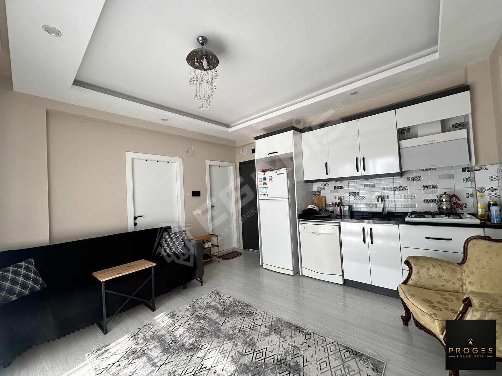 PROGES'TEN LİMONLUDA SATILIK 1+1 DAİRE