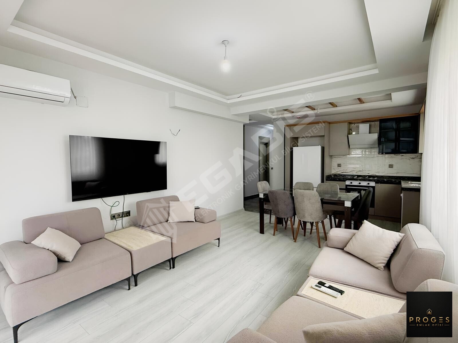 PROGES'TEN MODERN LUX SİTEDE EŞYALI 2+1 - 3