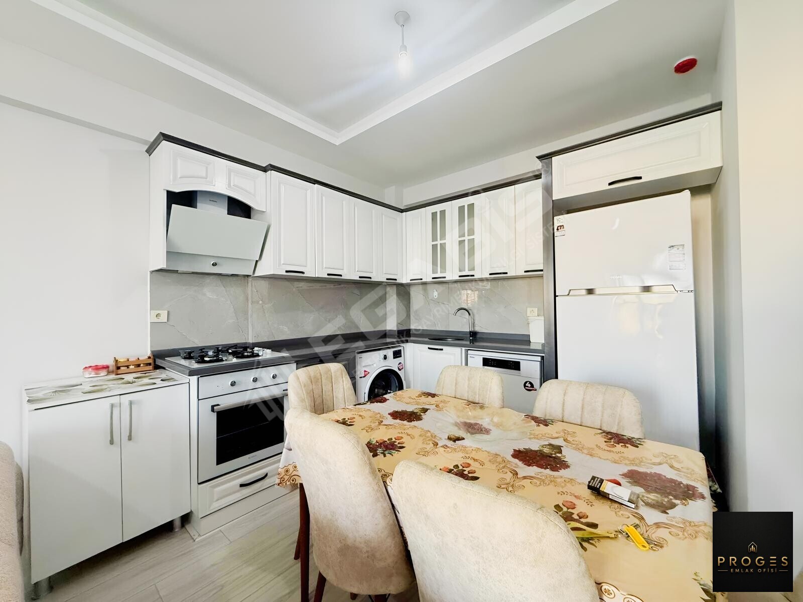 PROGES'TEN TÖMÜK MH EŞYALI SATILIK 1+1 - 7
