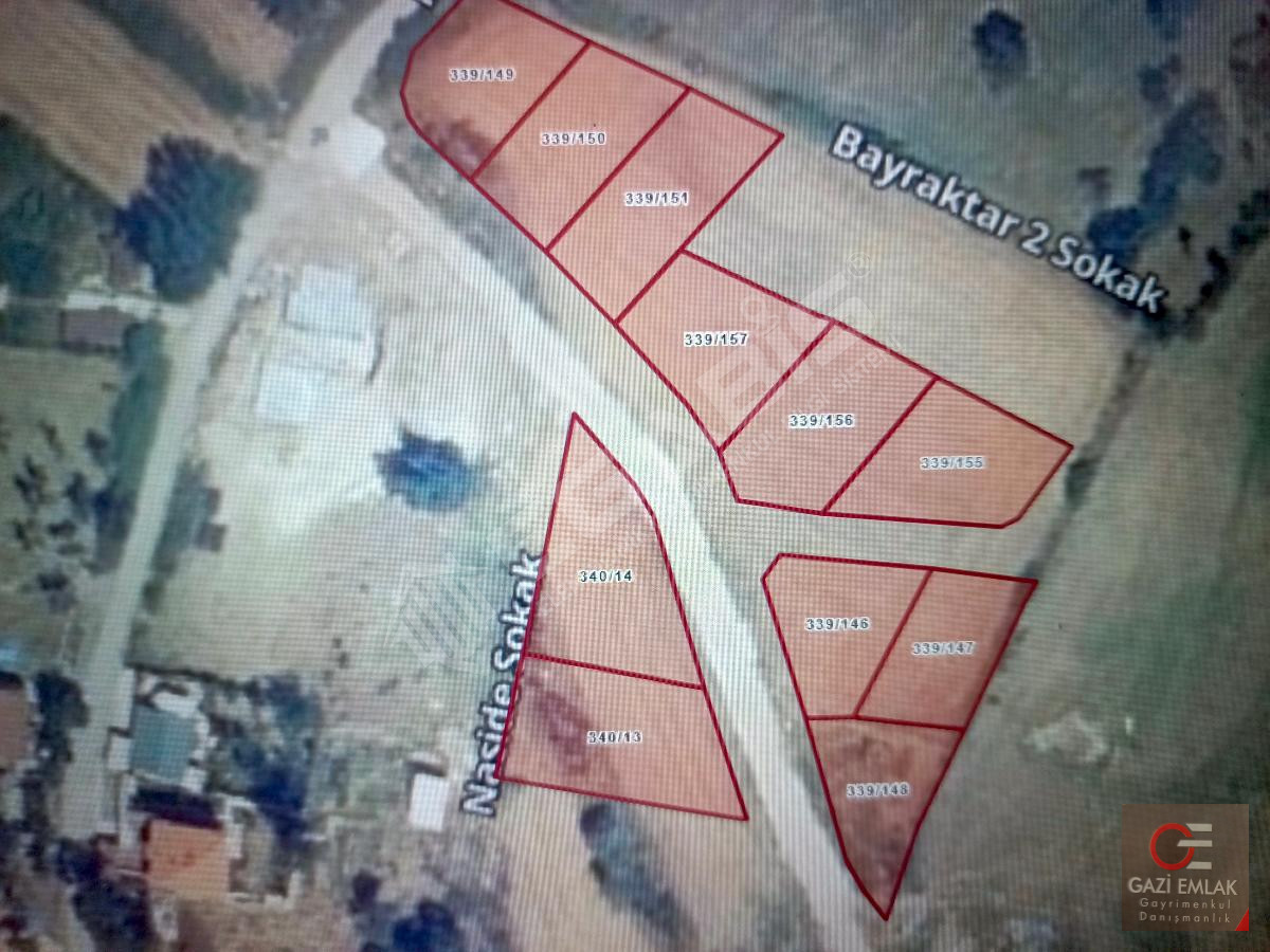 ""GAZİ EMLAK""Akköy'de 436 metrekare İnşaata hazır İmarlı ARSA