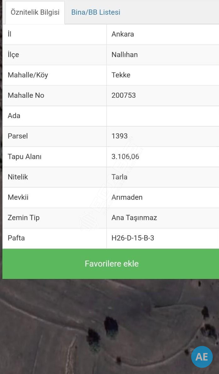 Ankara Nallıhan Bölgesinde Satılık Tarla. - 4