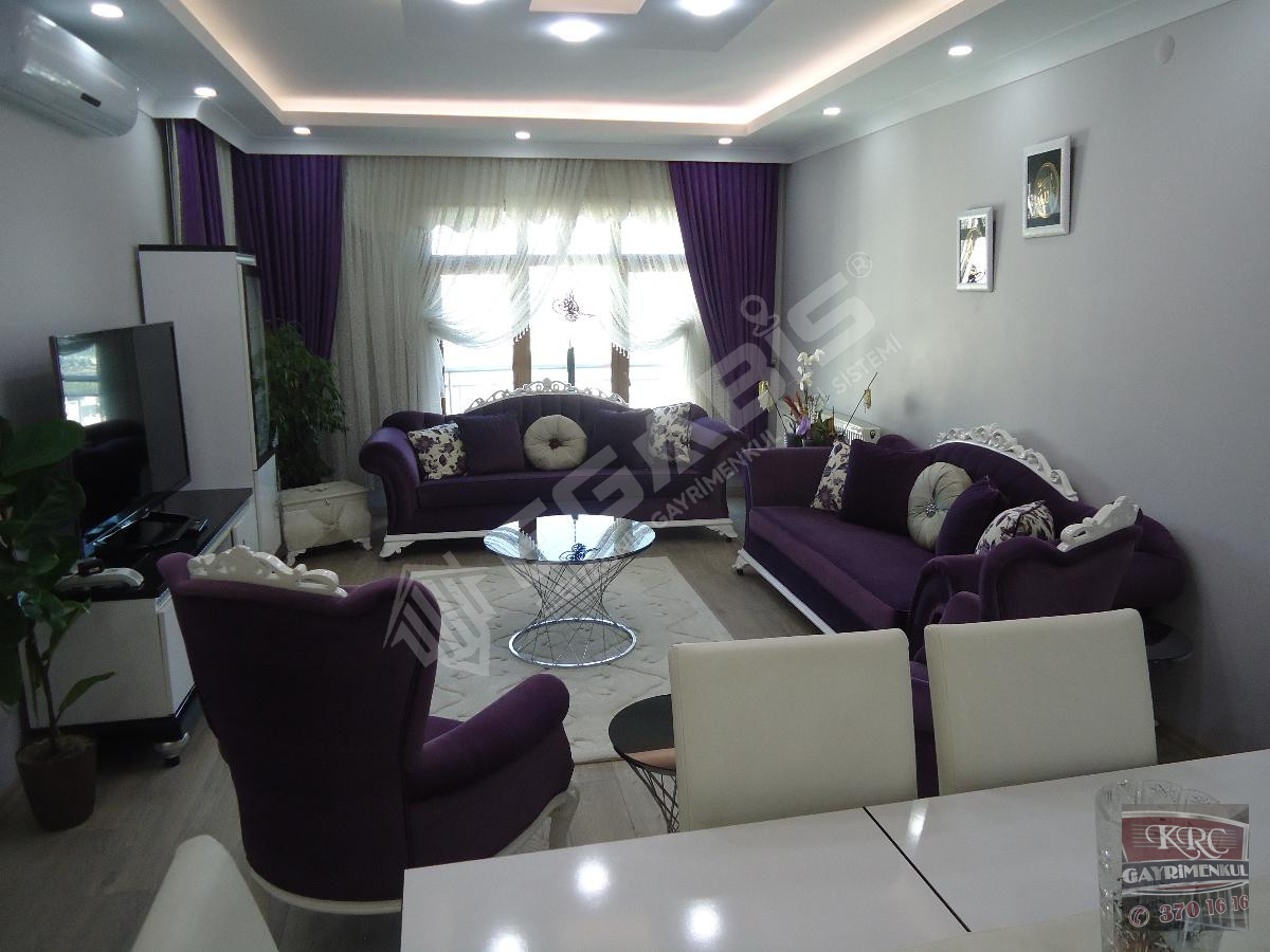 KRC'DEN MANZARALI FULL +FULL YAPILI 4+1 SATILIK DAİRE - 14