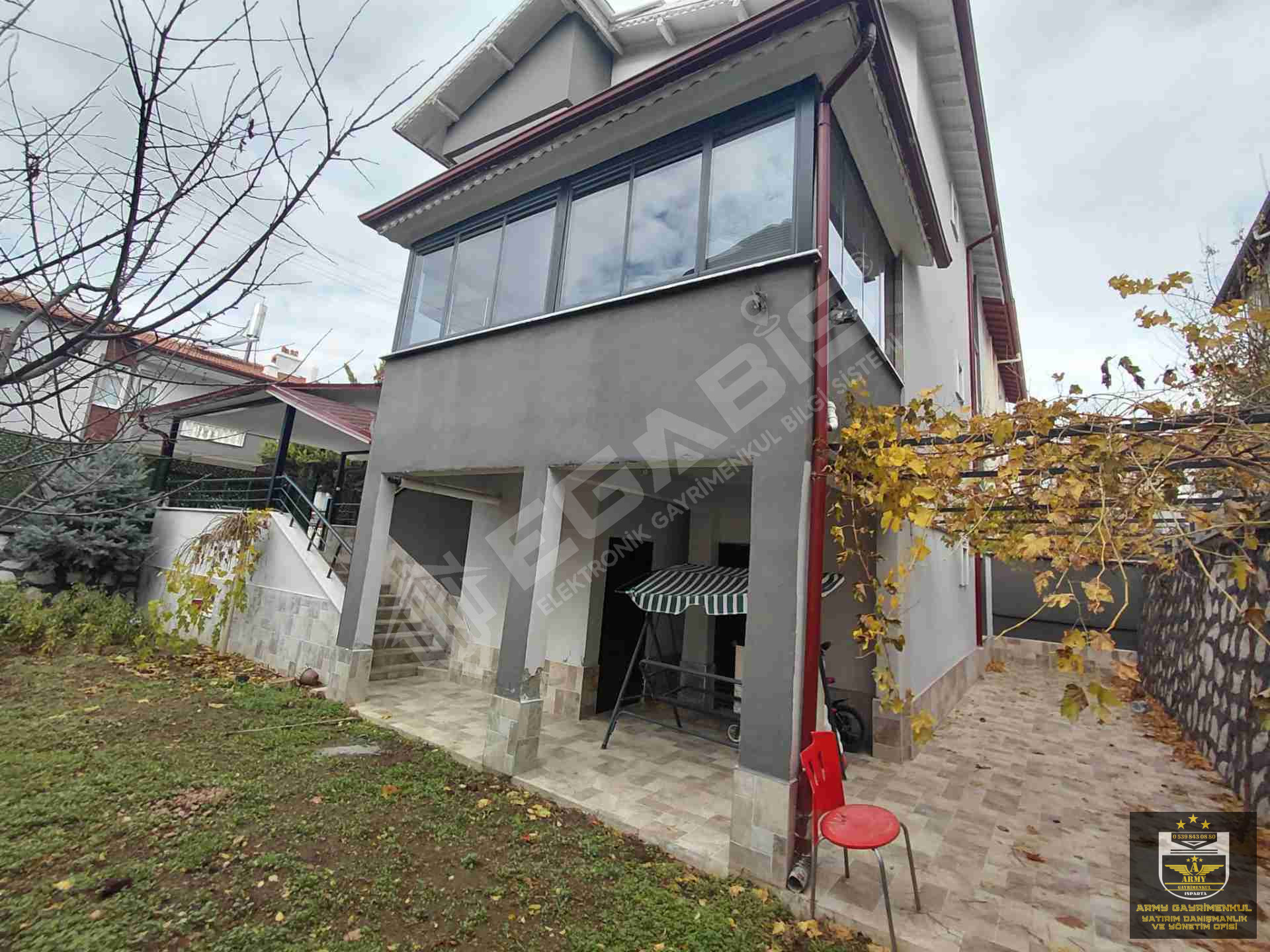 ISPARTA MERKEZ BATIKENT MAHALLESNDE SATILIK BAKMLI MÜSTAKL VİLLA - 47