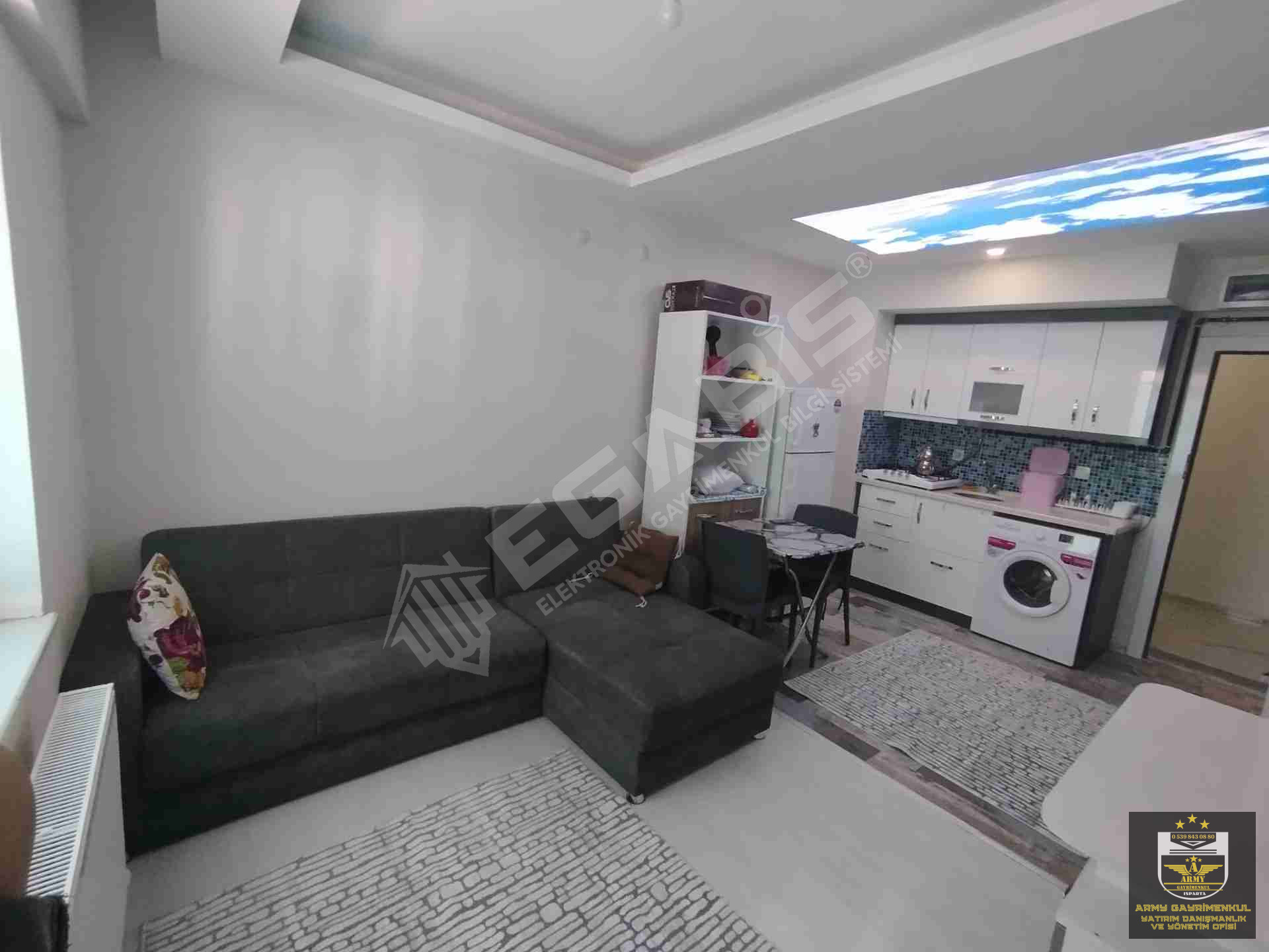 ISPARTA MERKEZ ÇÜNÜR MAHALLESİNDE LÜX SATILIK APART - 3