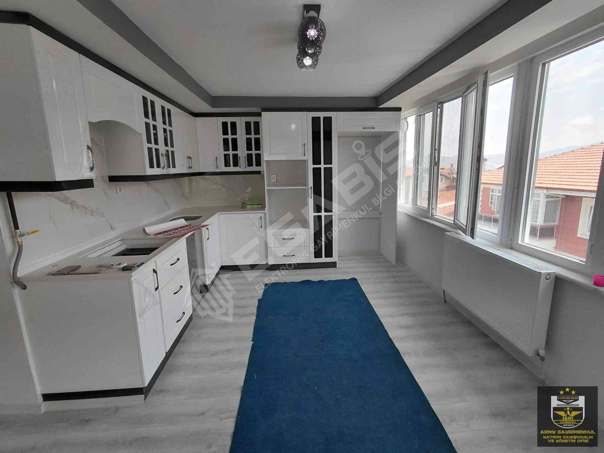 ISPARTA MERKEZ HIZIRBEY MAHALLESİNDE YATIRIMA UYGUN SATILIK SIFIR YENİLENMİŞ DAİRE