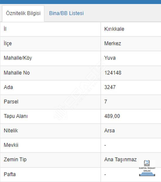 Kırıkkale Merkeze yakın satılık arsa