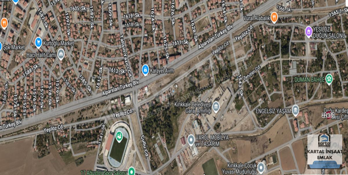 Kırıkkale Merkeze yakın satılık arsa - 3