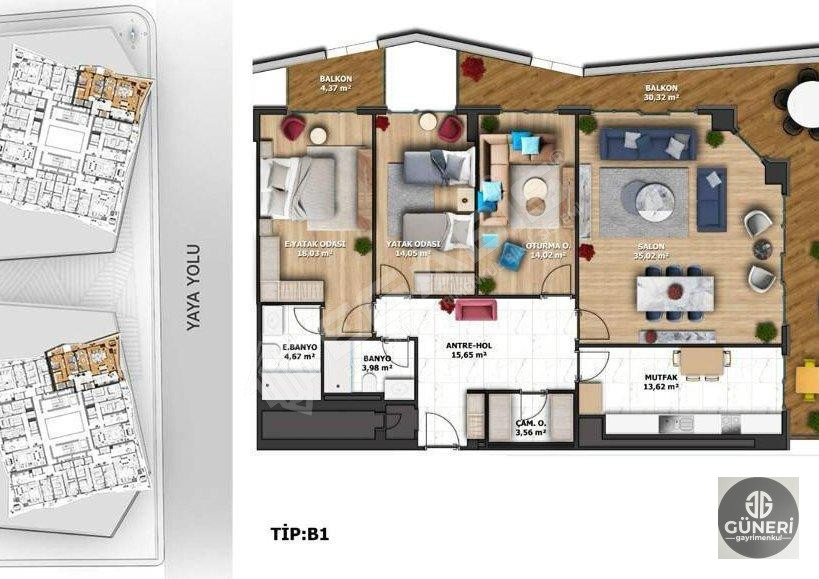 AYDIN NAZİLLİ ALTINTAŞ MAHALLESİNDE SATILIK REZİDANS DAİRE - 16