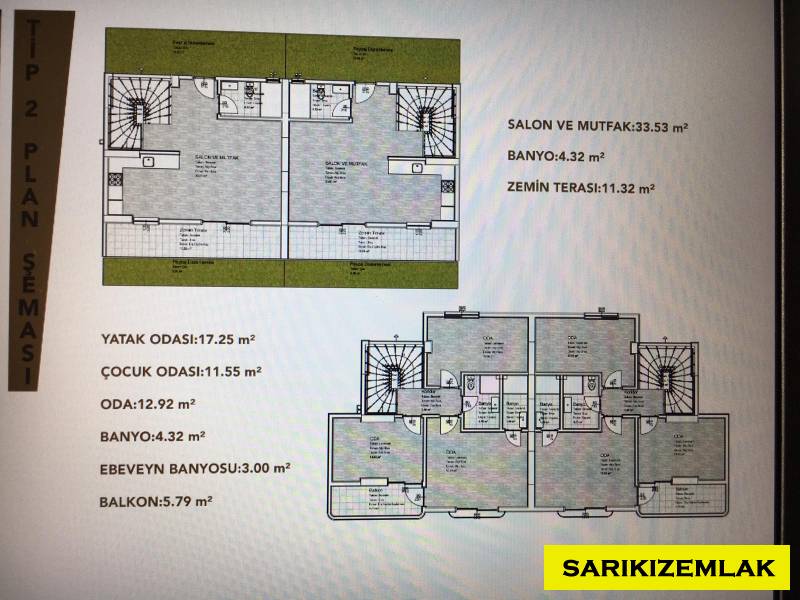 Edremit Güre Mah`da3+1  Villa. - 6
