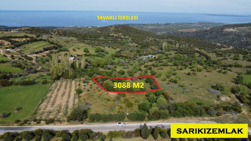 Ezine Tavaklı Köyü`daTarla.