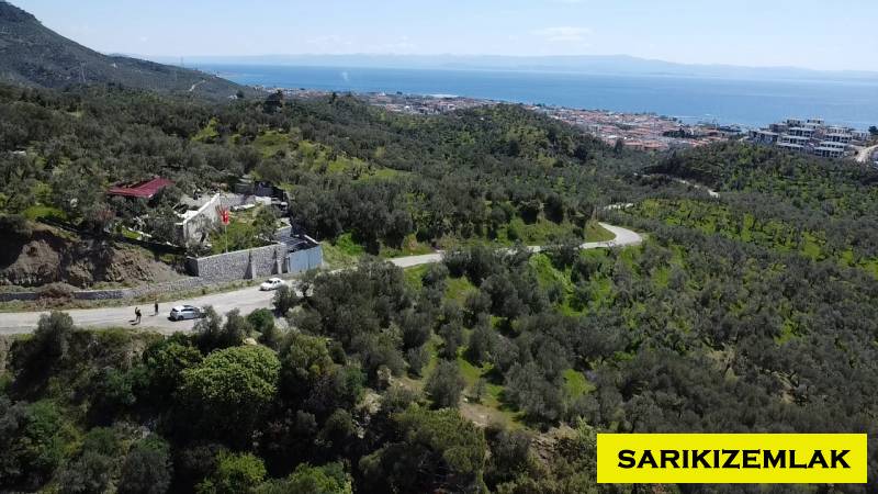 Ayvacık Çetmibaşı Mah (Küçükçetmi Köyü)`daZeytinlik. - 5