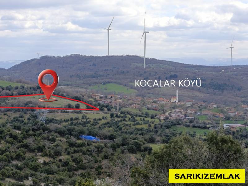 Merkez Kocalar Köyü`daTarla.