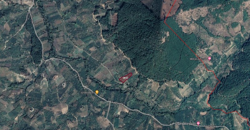 Bayramiç Ayazma Yolu Üzeri Mah (Evciler Köyü)`daBağ & Bahçe.