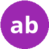 a b